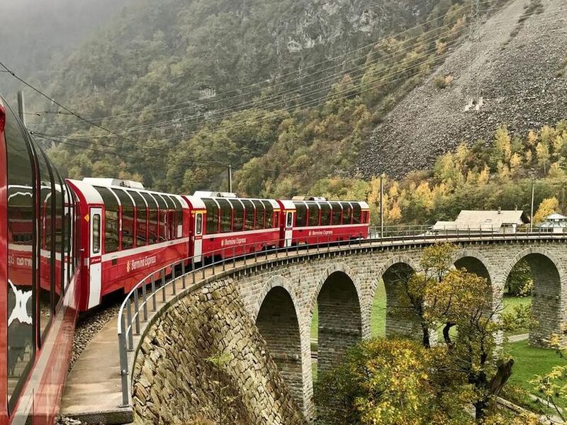 ADANA`DAN BERNİNA EXPRESS ILE BİR AVRUPA MASALI TURU Türk Hava Yolları Özel Seferi ile 6 gece